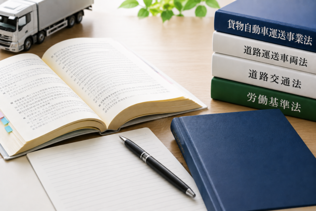 【役員法令試験対策】重要条文シリーズ①貨物自動車運送事業法施行規則第44条（届出）